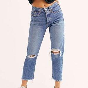 Levi Wedgie Straight jeans